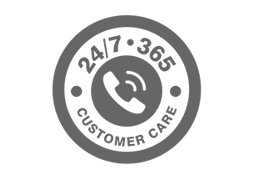 24/7•365 Customer Support Team